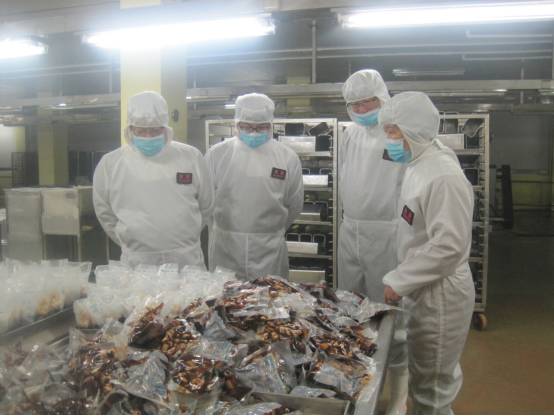 市商旅集團對知味公司進行食品安全工作調研